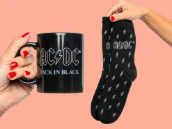 AC/DC Krus & Strømper Gavesæt