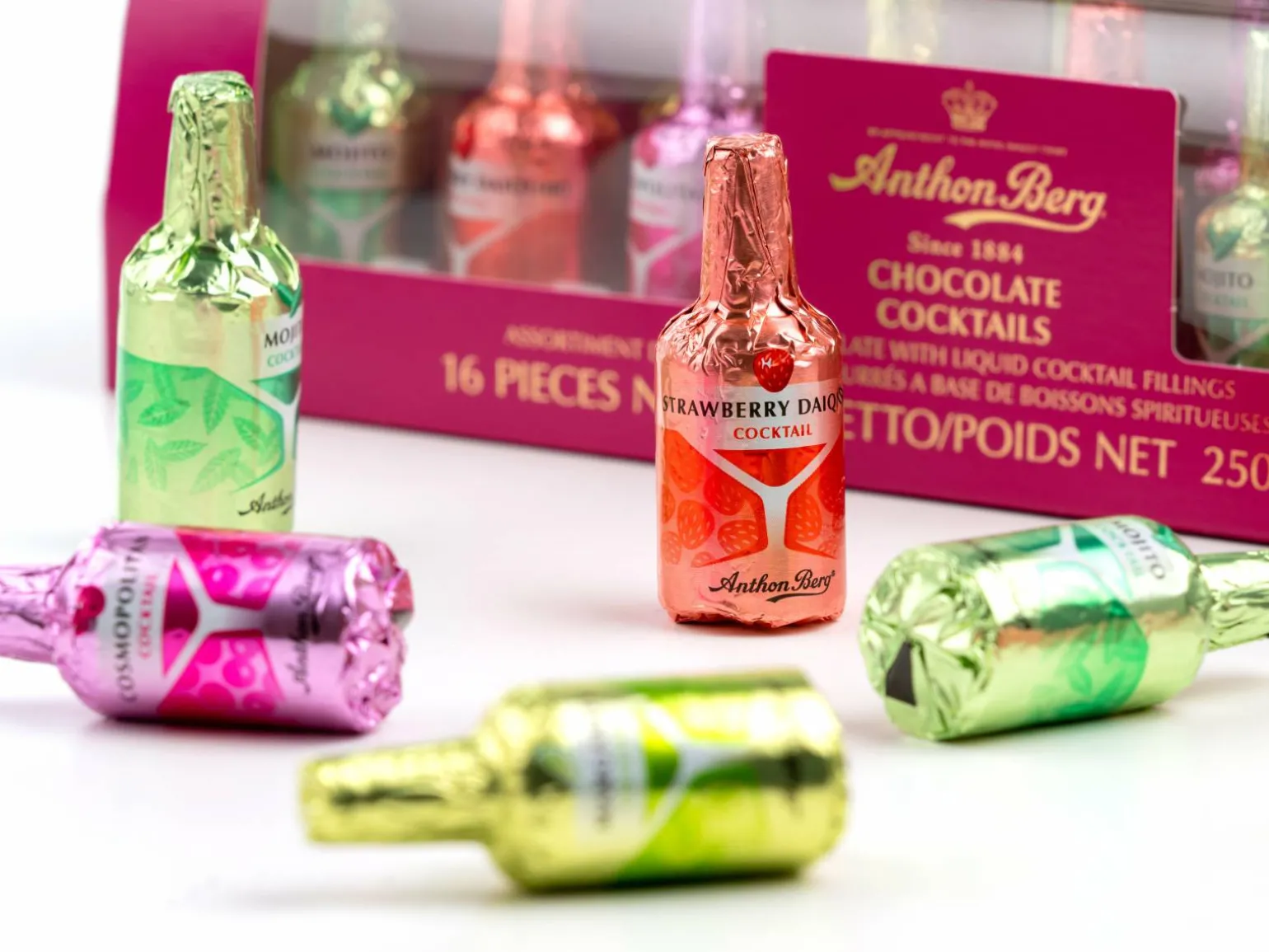 Anthon Berg Likørchokolade - Cocktails