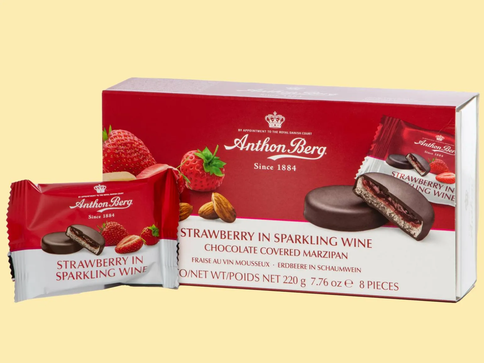 Anthon Berg Strawberry in Sparkling Wine