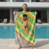 Badehåndklæde med Eget Foto - Sjovt Tryk