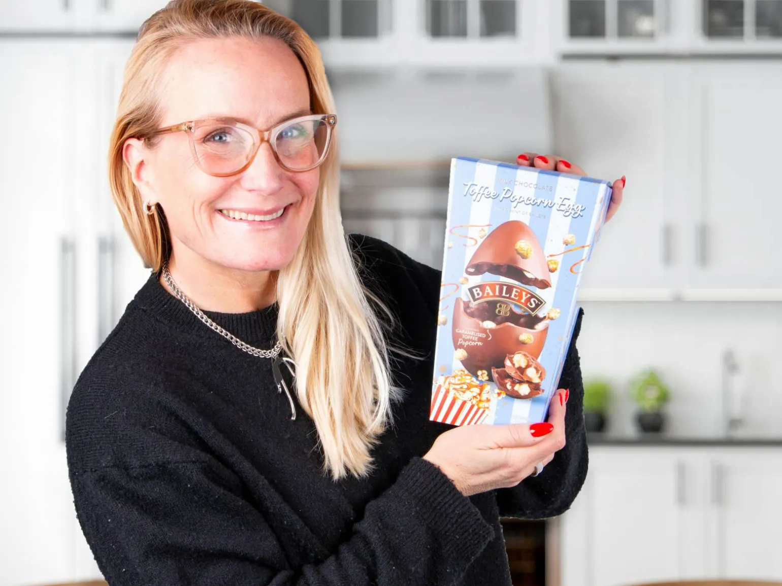 Baileys Toffee Popcorn Påskeæg