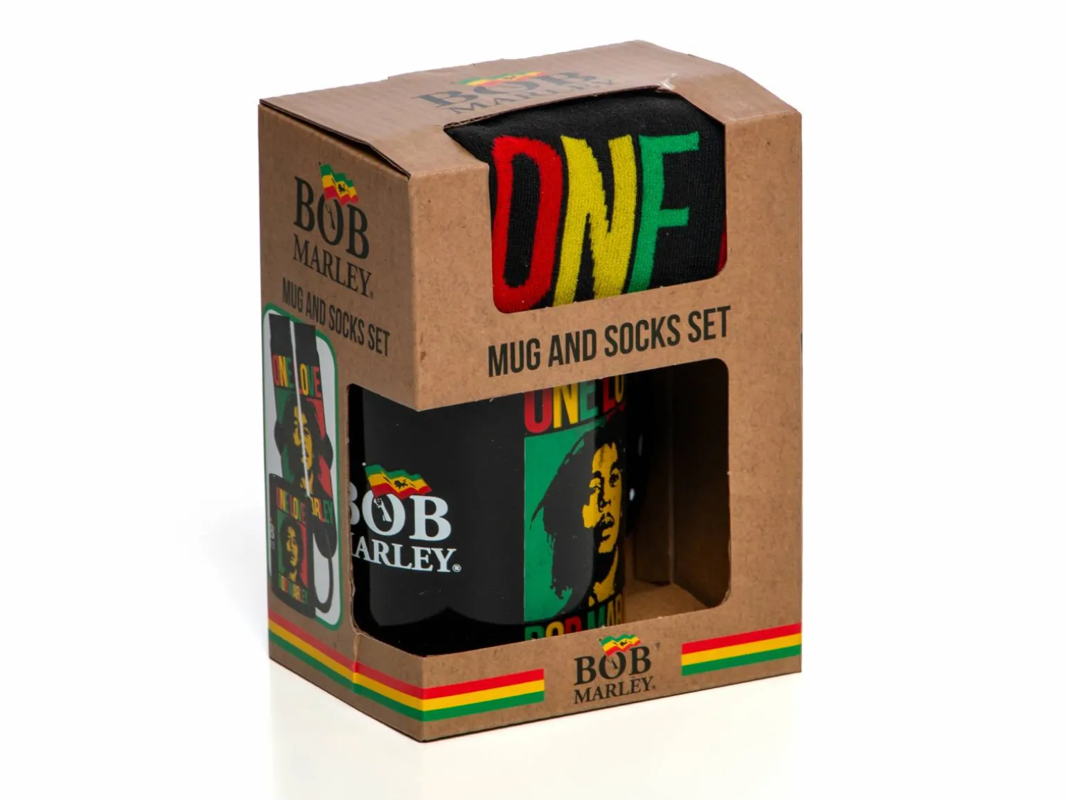 Bob Marley Krus & Strømper Gavesæt