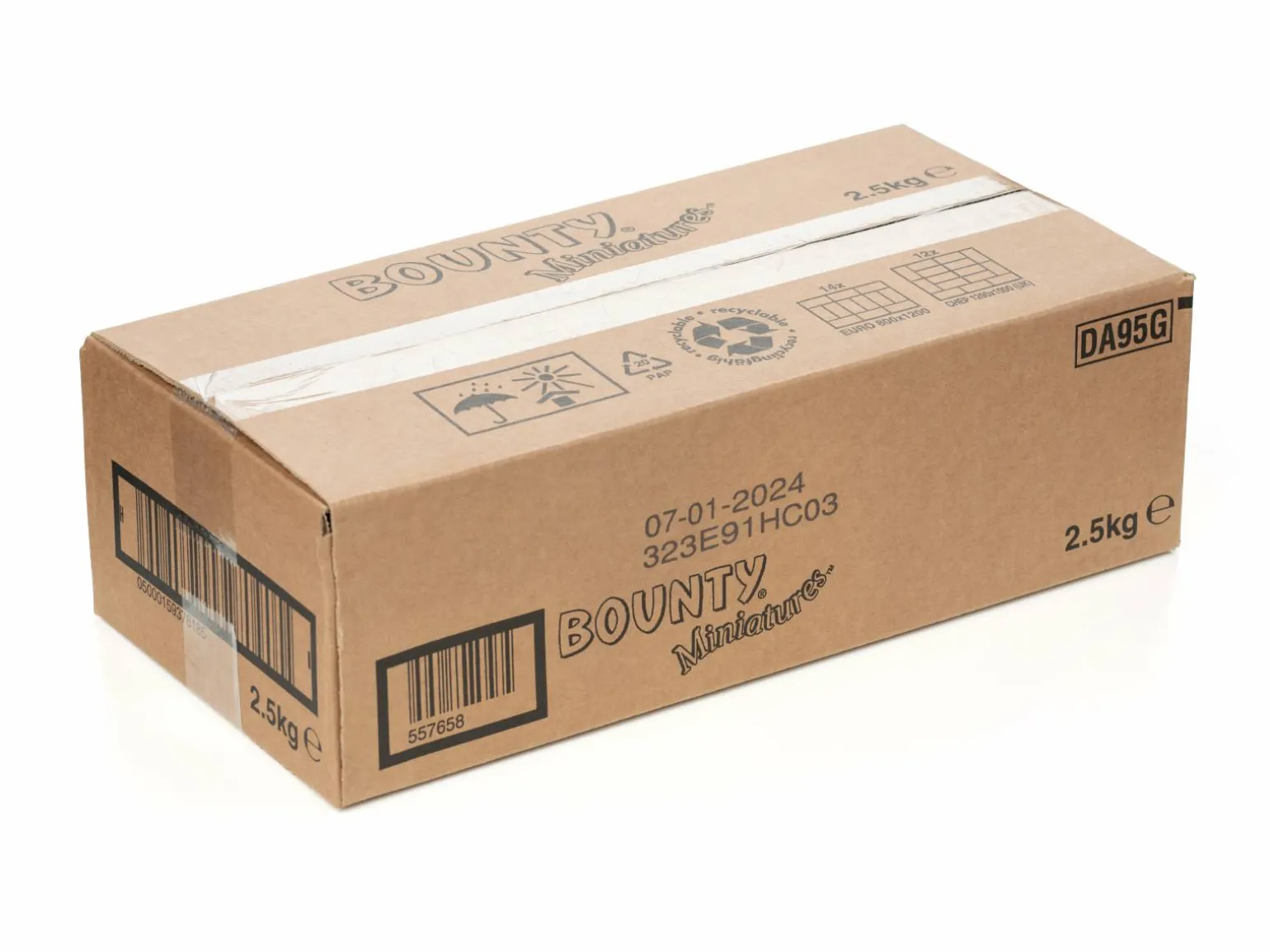 Bounty Bland-selv Slik i kasser 2,5 kg