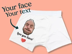 Boxershorts med Foto & Text