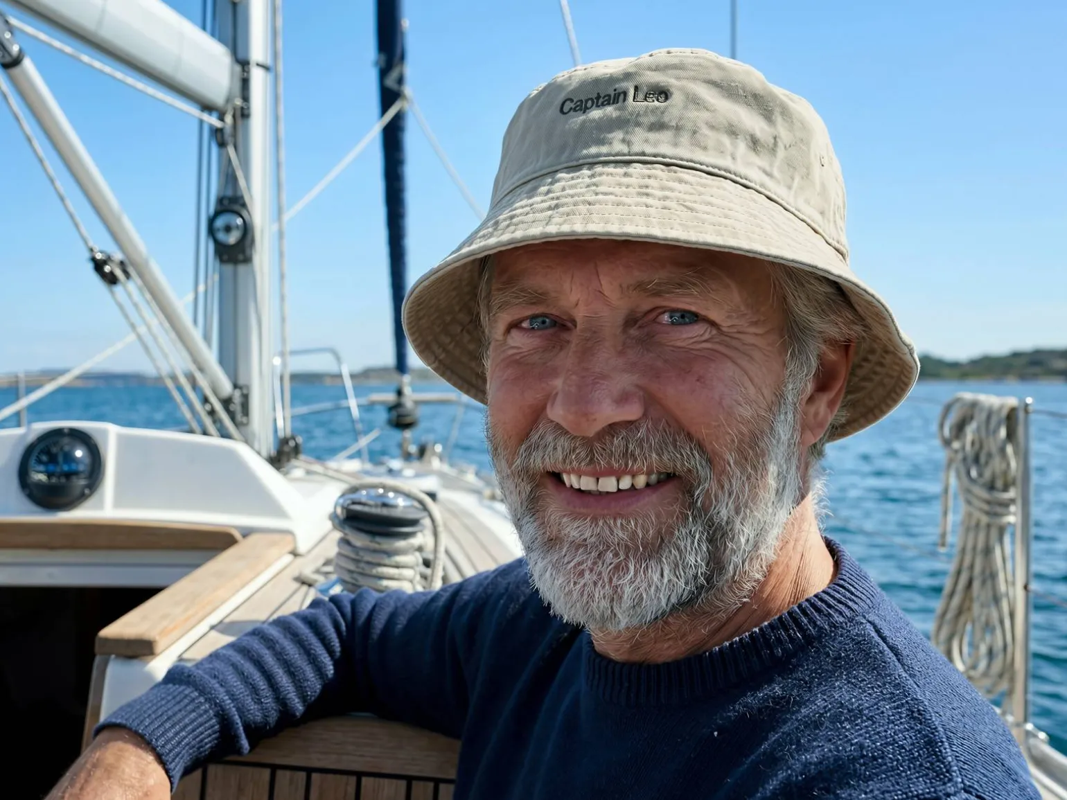 Bucket Hat med Broderi - Egen Tekst