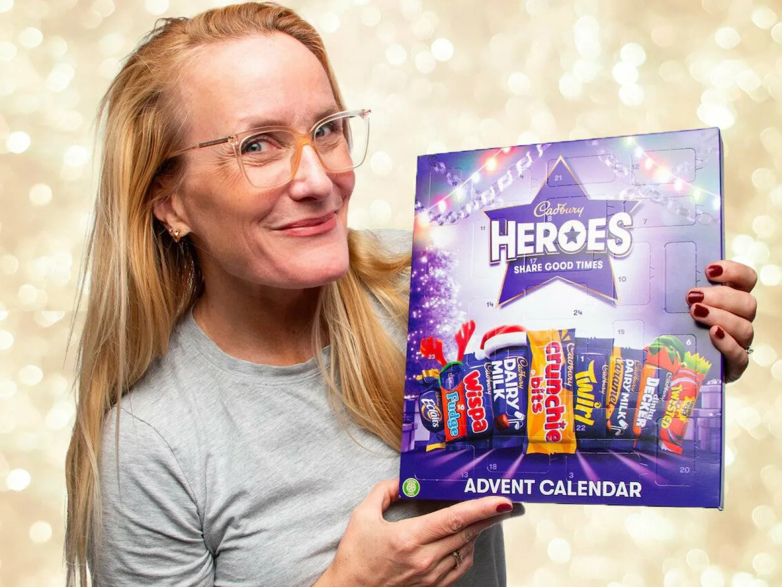 Cadbury Heroes Chokoladejulekalender