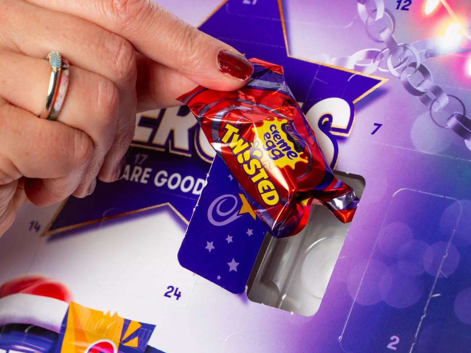 Cadbury Heroes Chokoladejulekalender