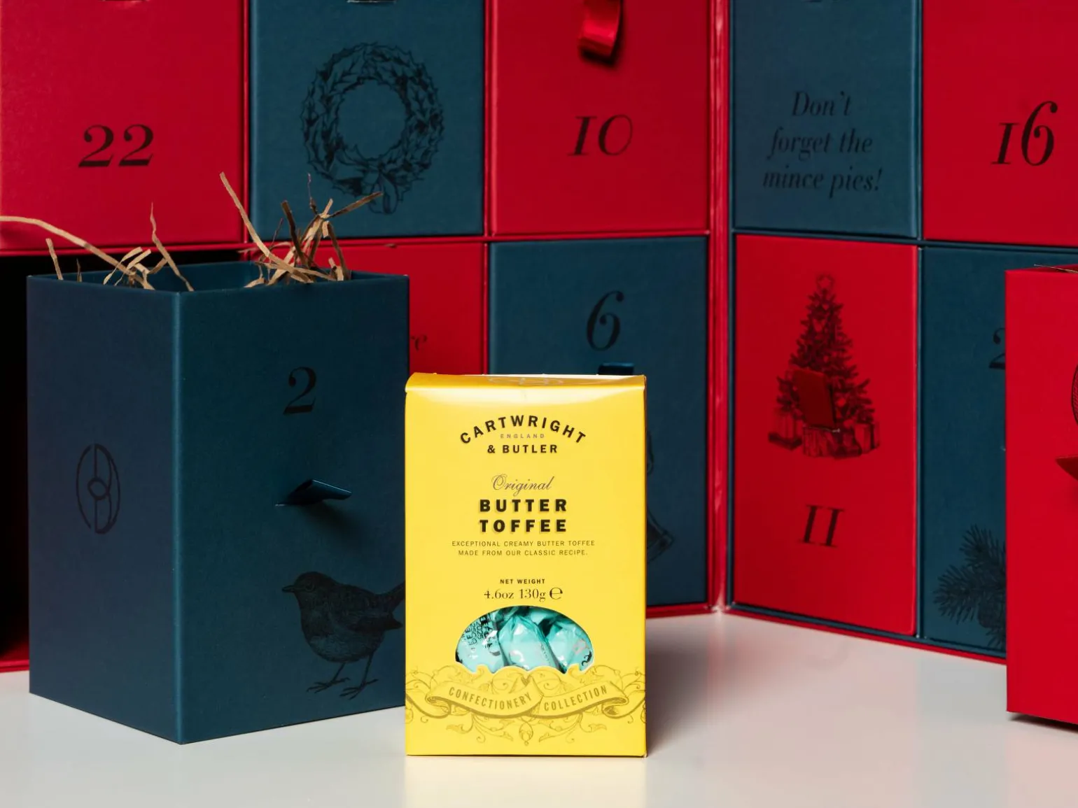 Cartwright & Butler Luksuriøs Julekalender med Delikatesser