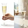 Champagneglas L'Amour med Gravering - Egen Tekst