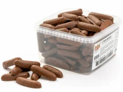 Chokoladebananer Bland-selv slik i kasser, 1,2 kg
