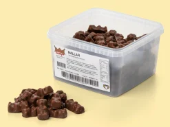 Chokoladebjørne Bland-selv slik i kasser 1,2 kg