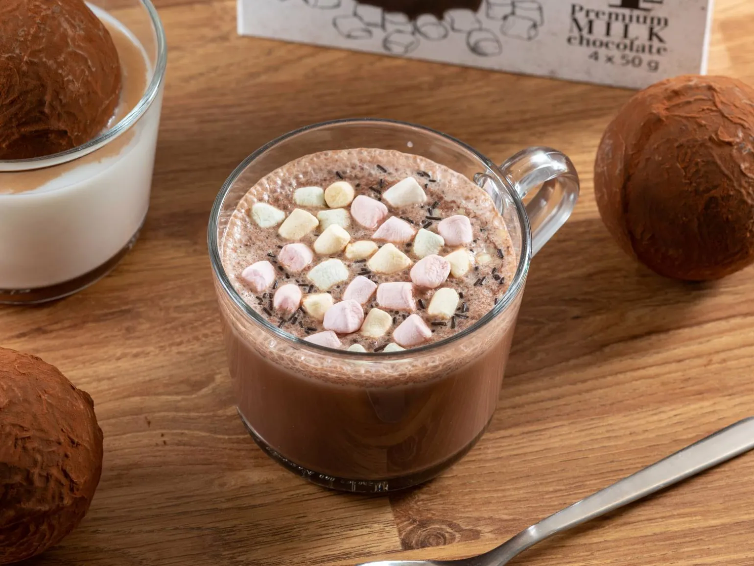 Chokoladebomber til Varm Chokolade 4-pak