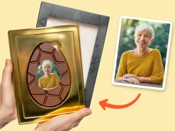 Chokoladeæg med Billede