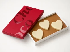 Chokoladehjerter med foto - 3-pak
