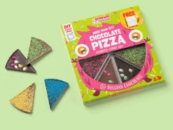 Chokoladepizza med Krymmel & Slik