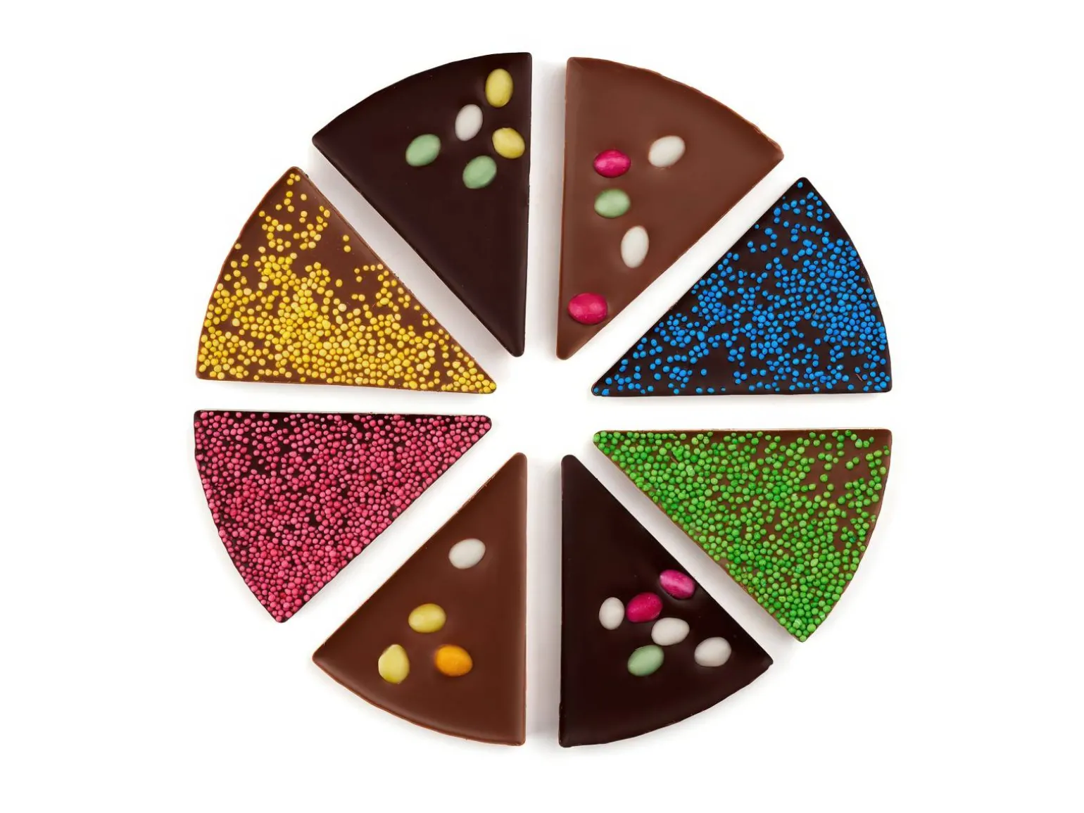 Chokoladepizza med Krymmel & Slik