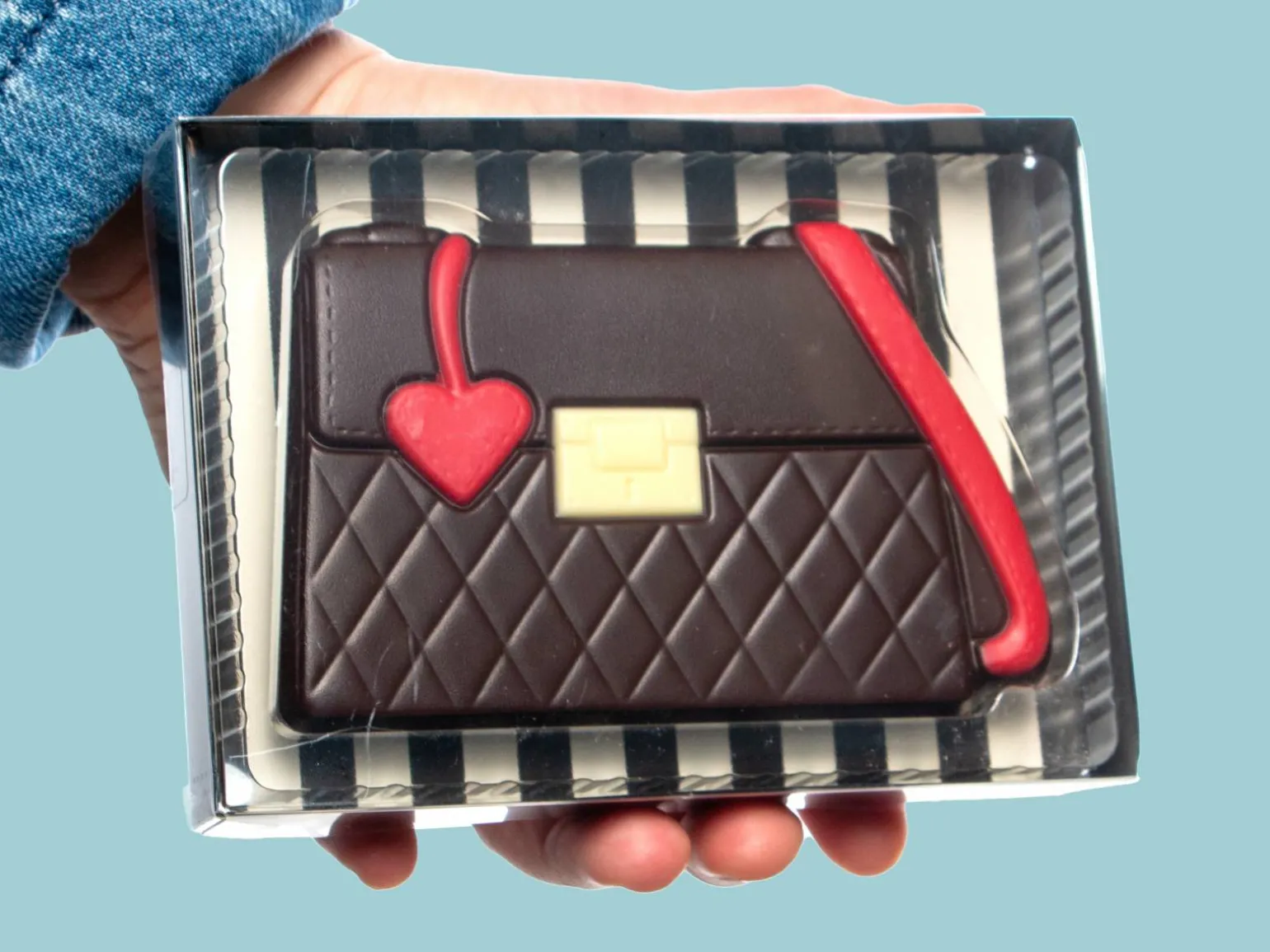 Chokoladeæske Håndtaske