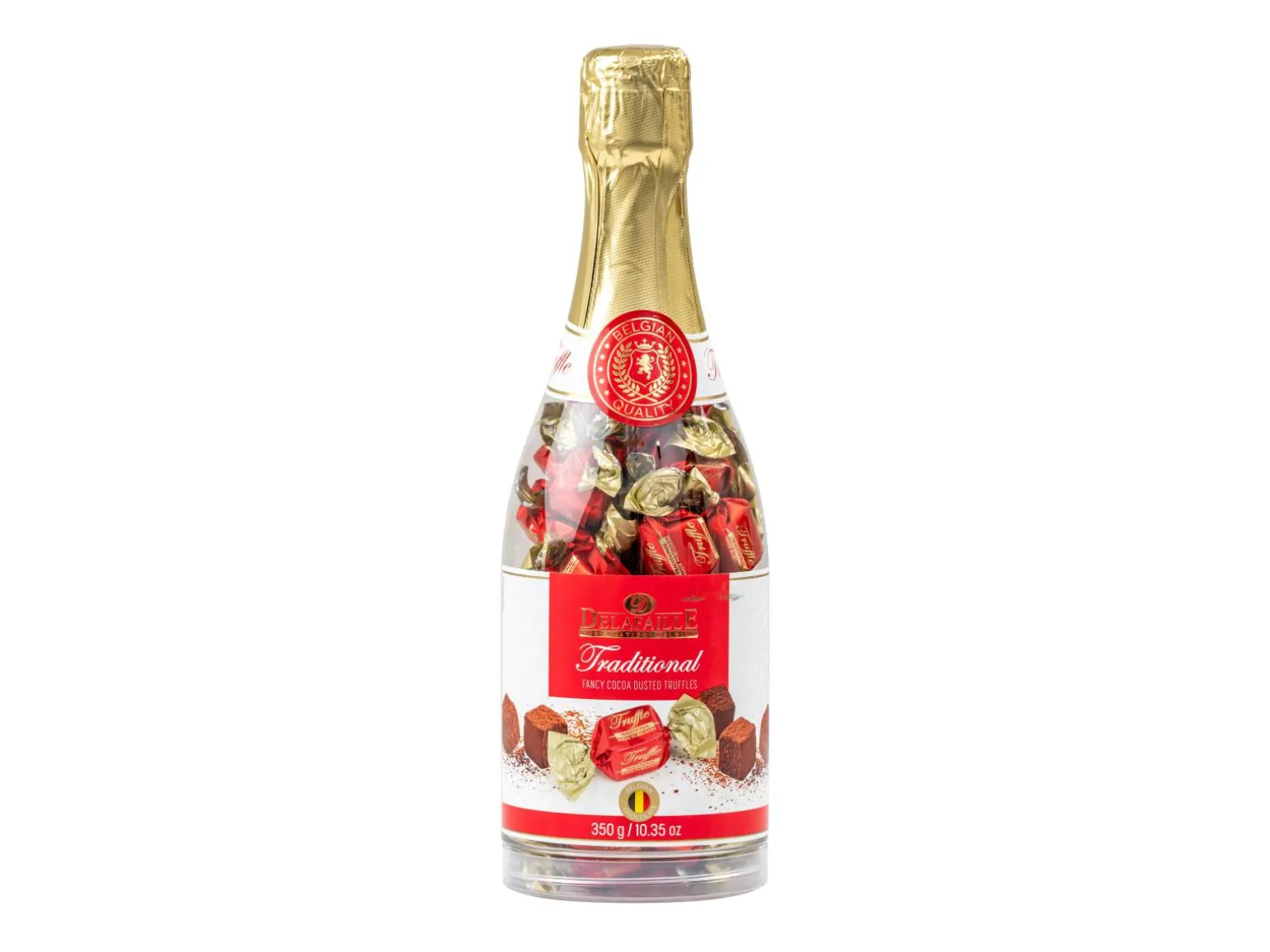 Chokoladetrøffel i Champagneflaske