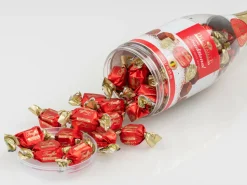 Chokoladetrøffel i Champagneflaske