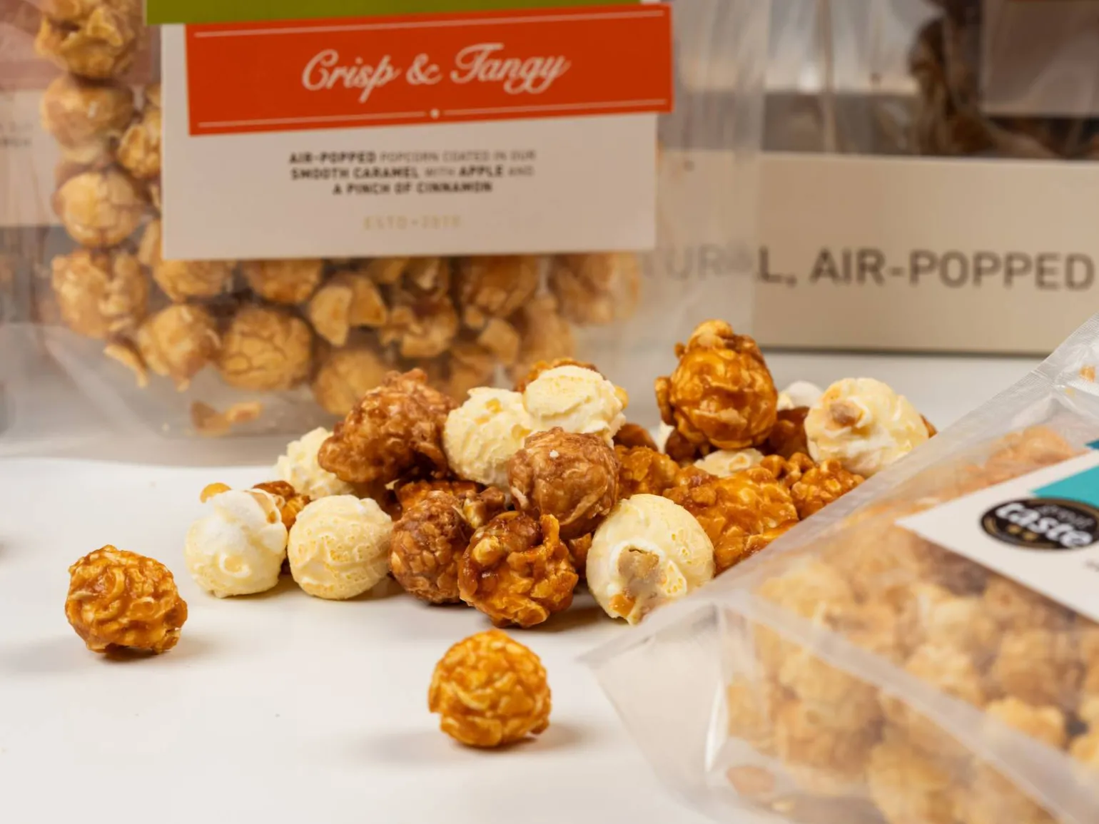 Christmas Selection Gaveæske med Popcorn - Joe & Seph's