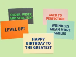 Citatkort Birthday - 10-pakke