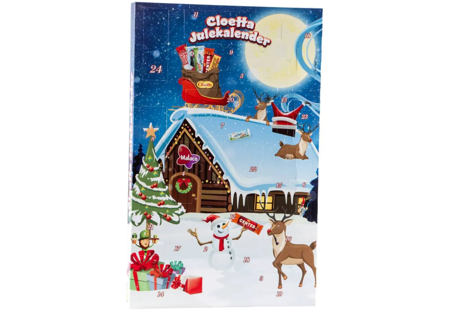 Cloetta favoritter adventskalender