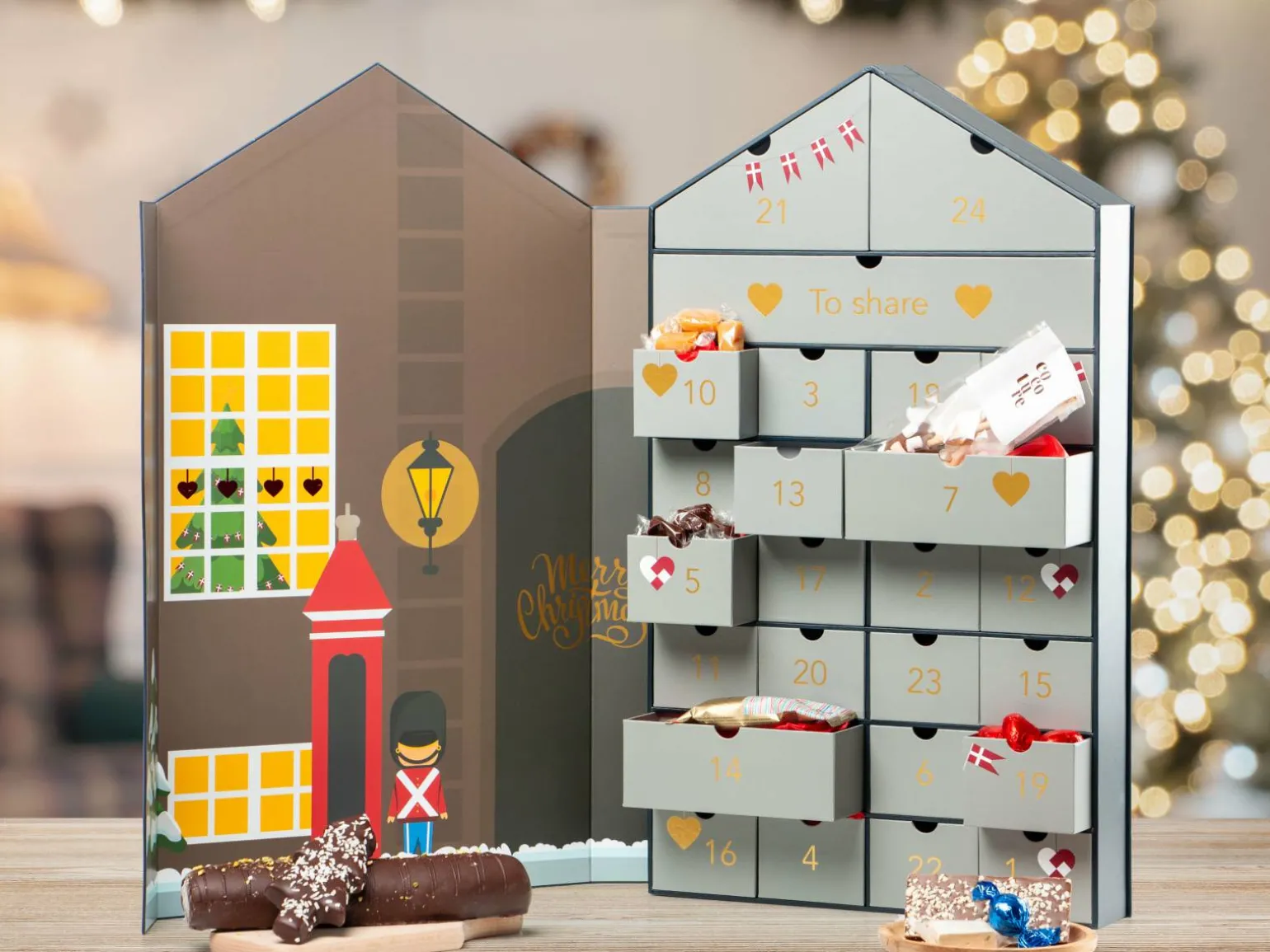 Cocoture Kalenderhus 1,2 kg