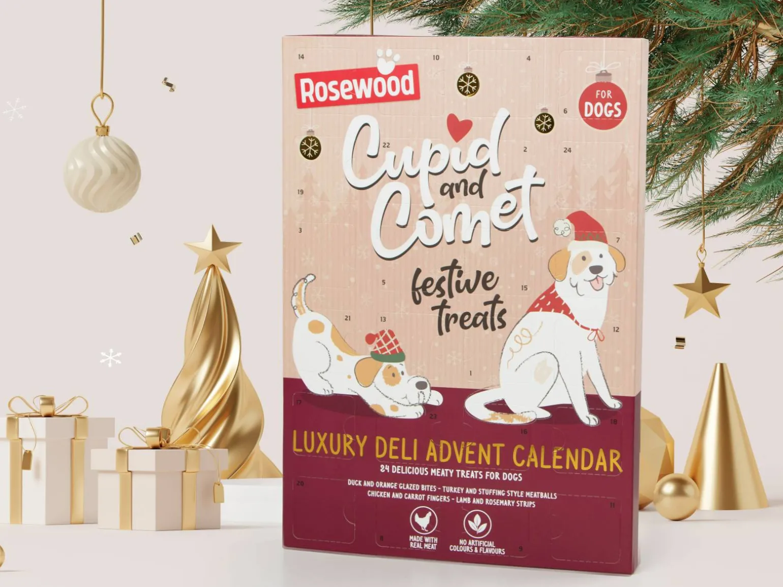 Cupid & Comet Luxury Hundekalender