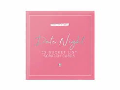 Date Night Ideas Skrabekort