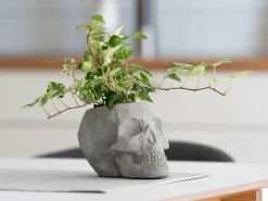 Dødningehoved Blomsterkrukke