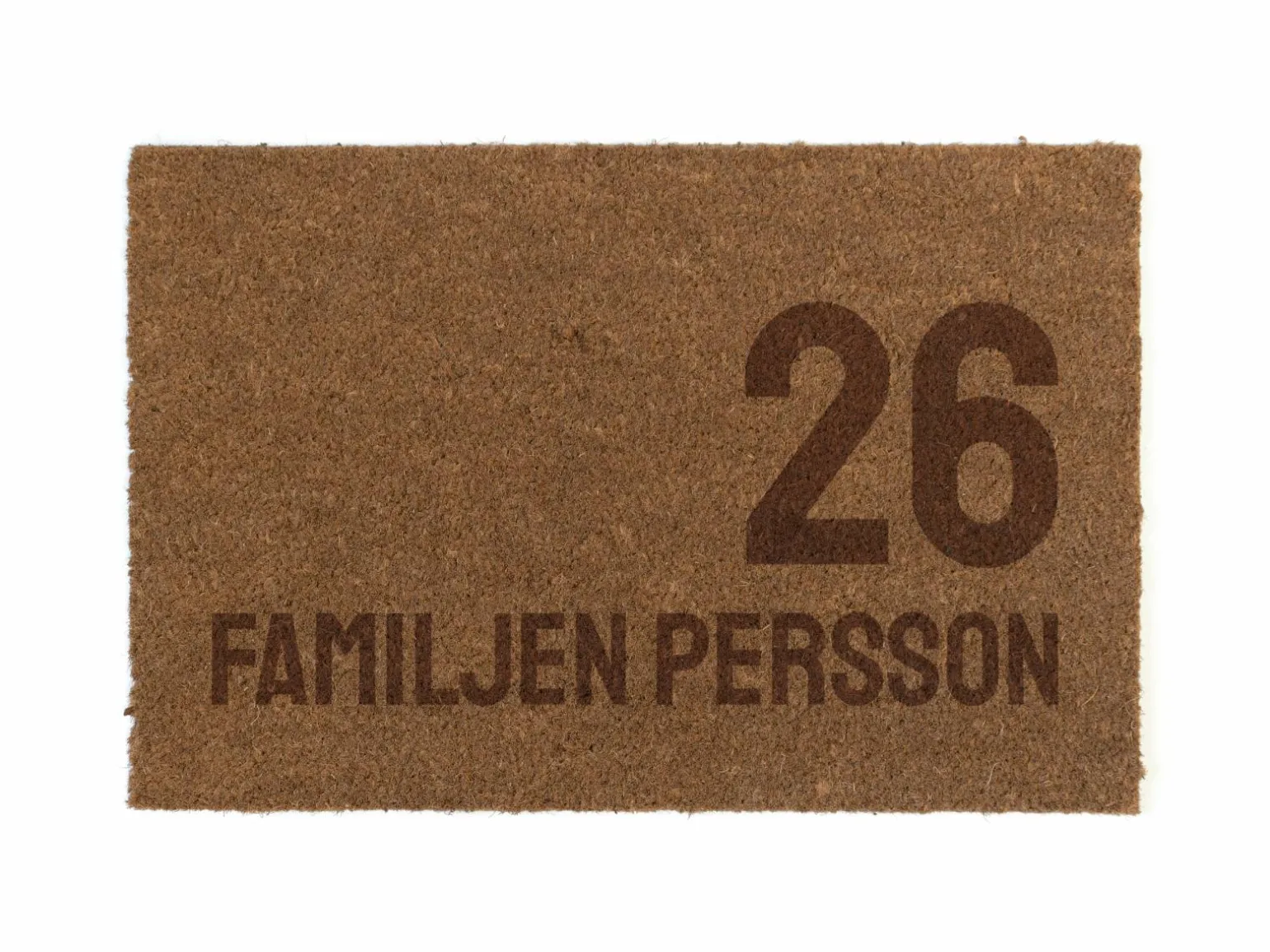 Dørmåtte med Eget Design