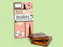 Dubai Chokolade Biscoff, Knafeh & Milk Chocolate