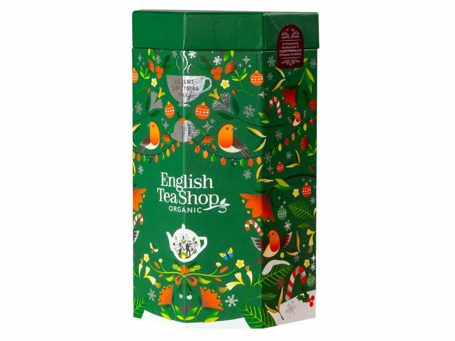 English Tea Shop Christmas Tree Tejulekalender