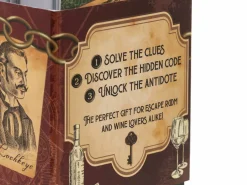 Escape Room-spil til Vinflaske