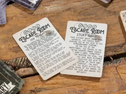 Escape Room-spil til Vinflaske