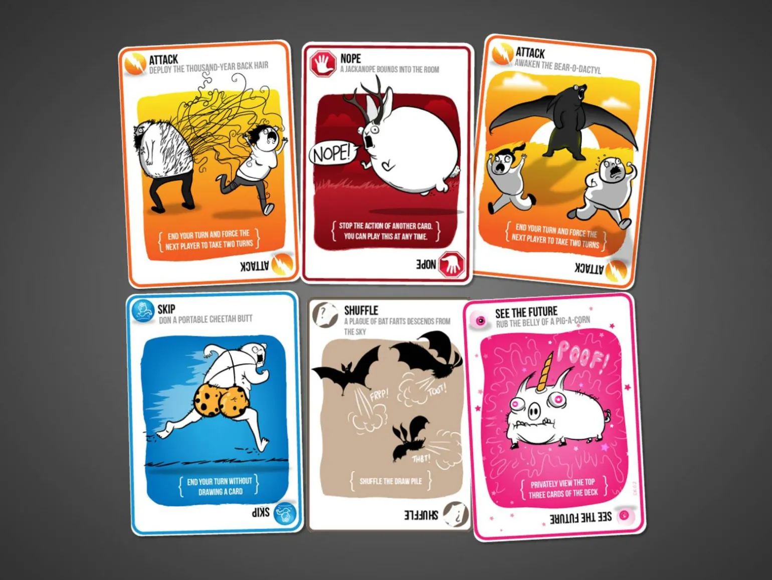 Exploding Kittens Kortspil