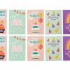 Fødselsdagskort Happy Birthday To You - 10-pak