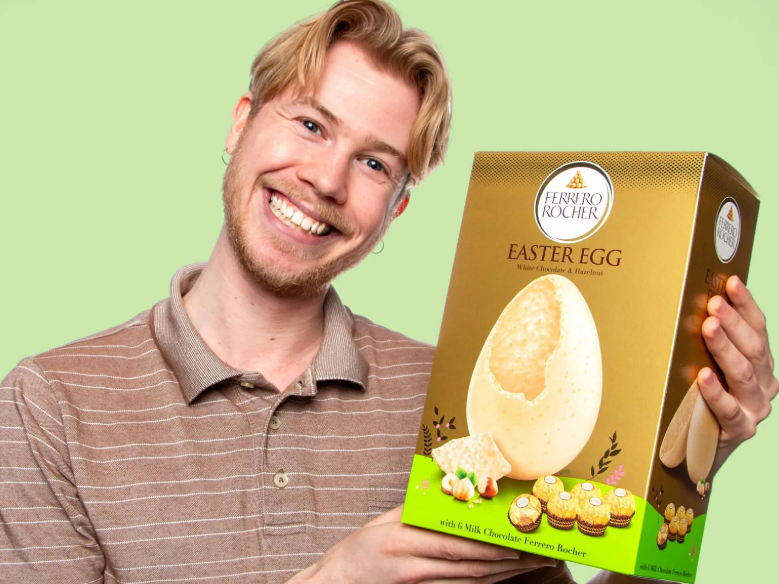 Ferrero Rocher Hvid Chokolade Påskeæg