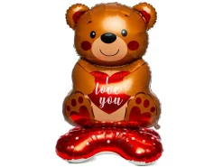 Folieballon Bjørn I Love You