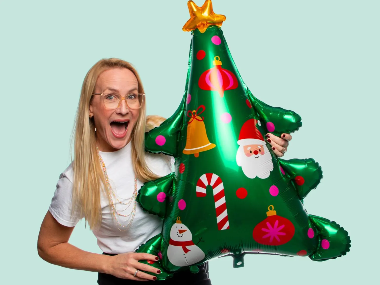 Folieballoner Jul 6-pak