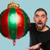 Folieballon Juletræskugle