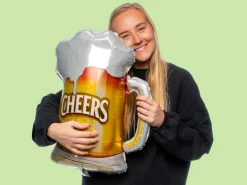 Folieballon Ølglas