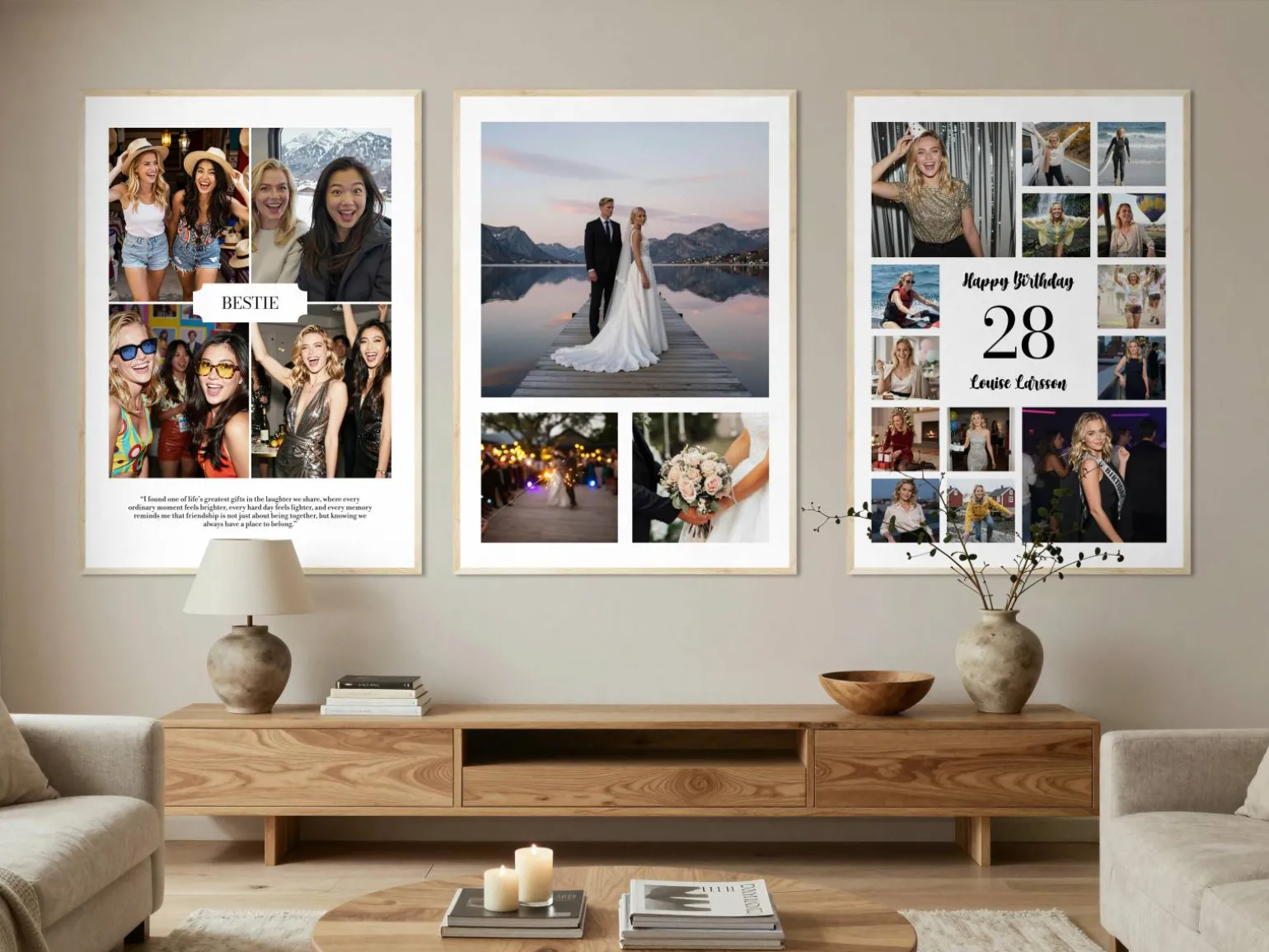 Fotoplakat collage