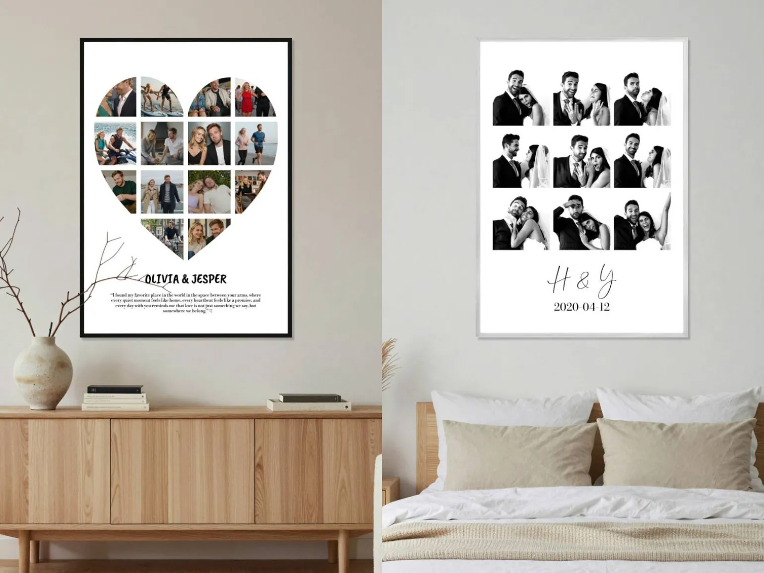 Fotoplakat collage