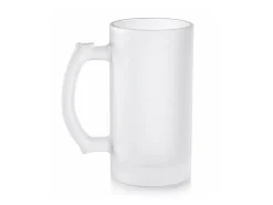 Frostet ølglas med egen tekst - Fødselsdagsdesign
