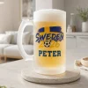 Frostet ølglas med eget design - Fodbold-VM