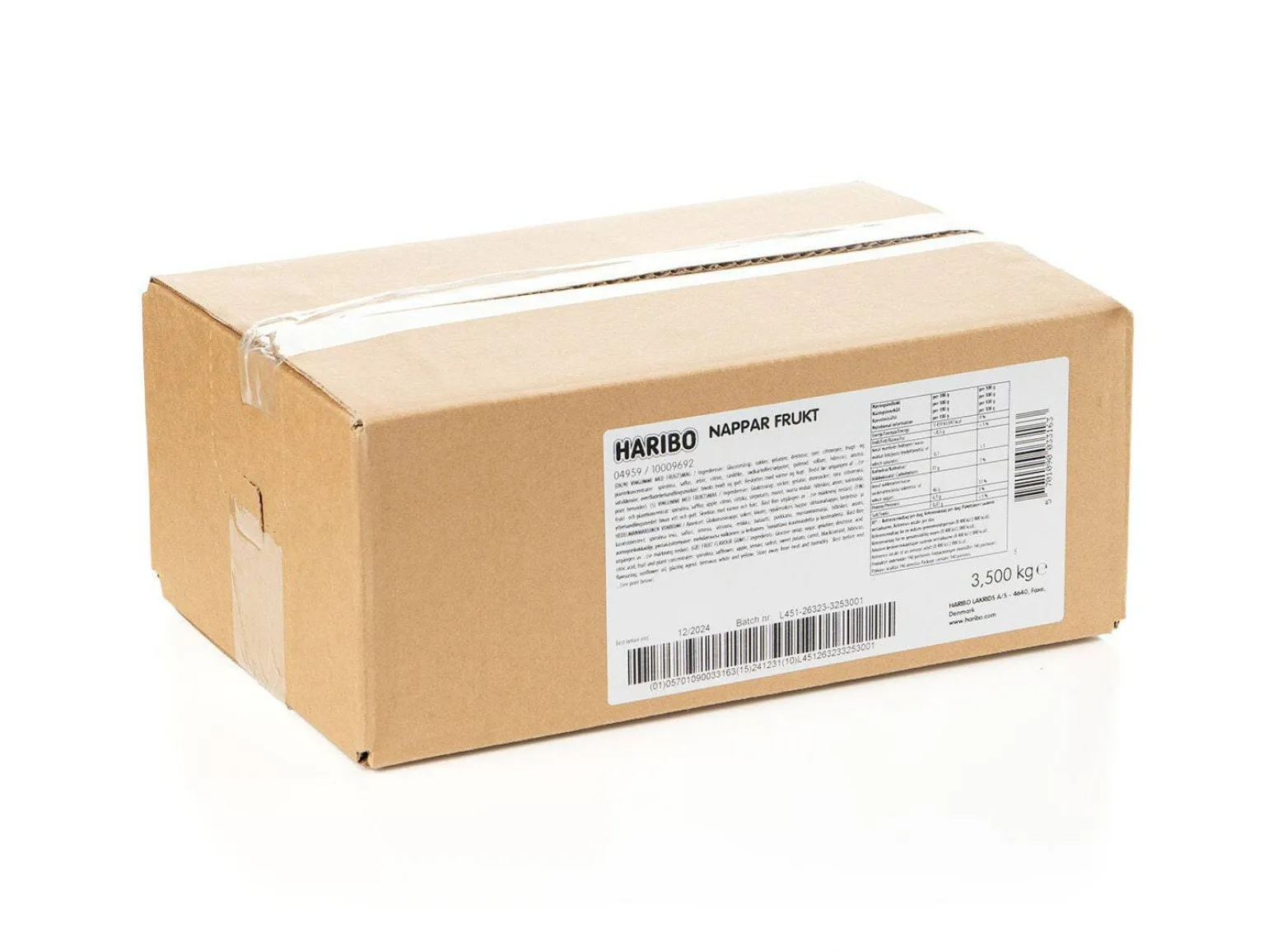 Frugtsutter Bland-selv slik 3,5 kg