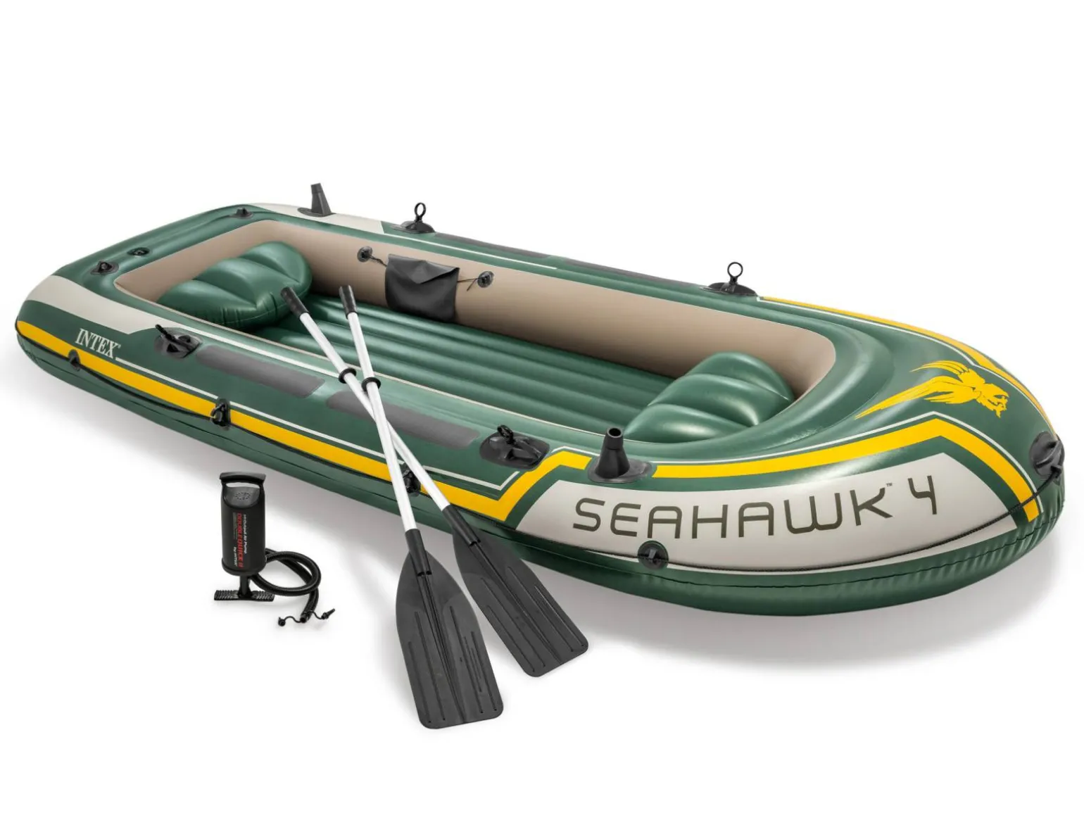 Fyrsædet Gummibåd - Intex Seahawk 4