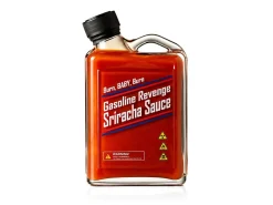 Gas tank sriracha hot sauce - Thoughtfully