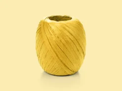 Gavebånd Raffia 50m - Gul